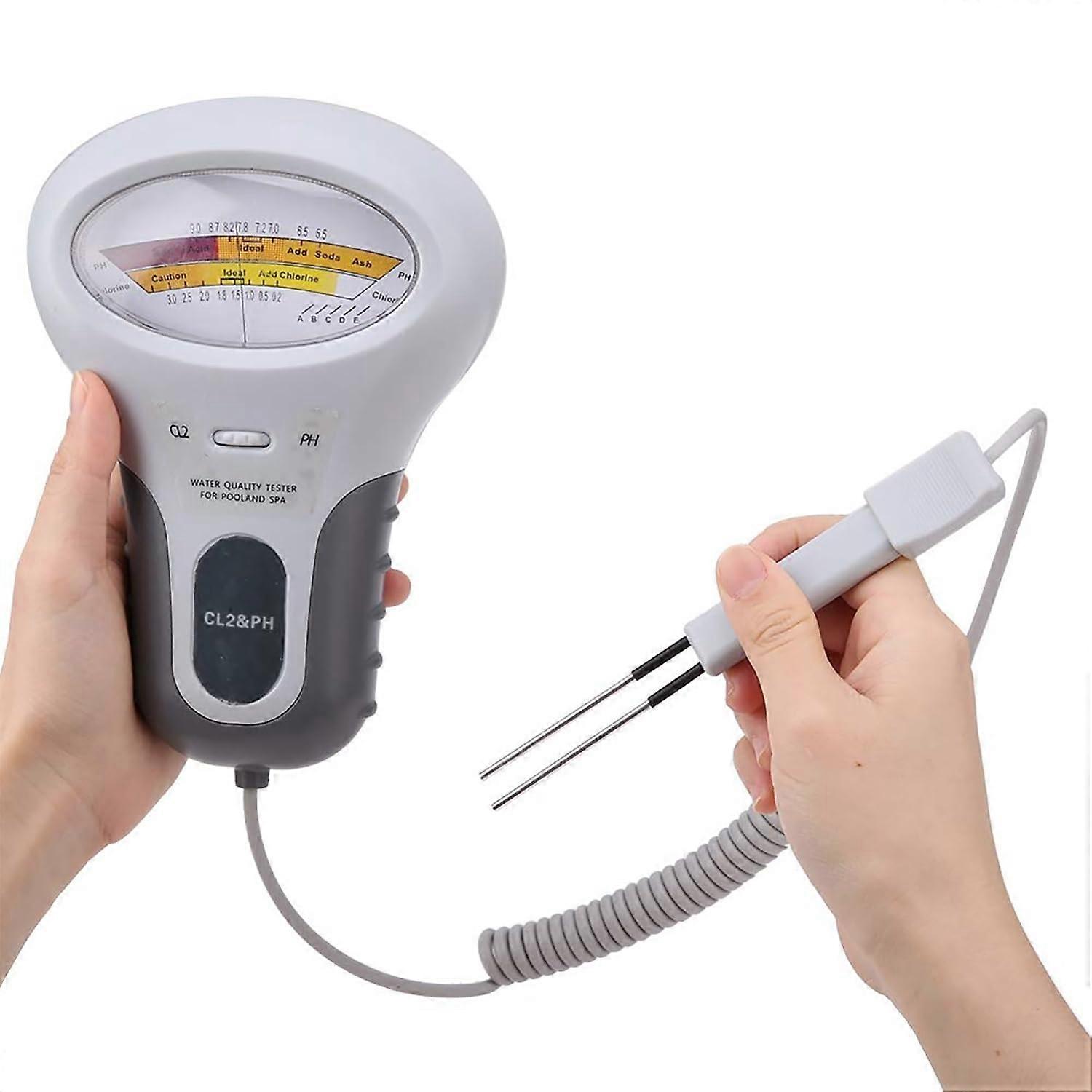 Multifunction Portable Chlorine Swimming Pool Spa Tester with Digital Screen