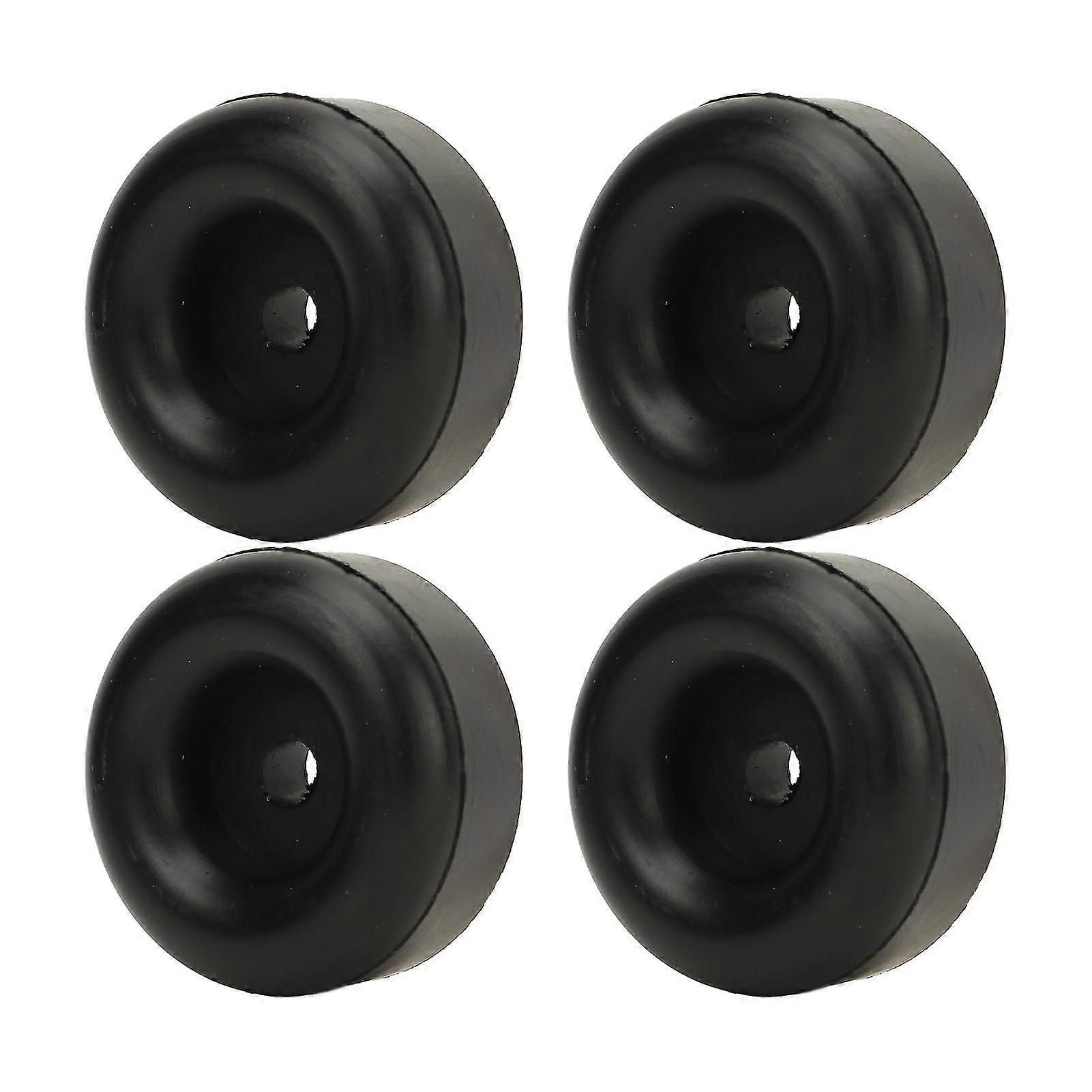 4PCS 2,5 pouces remorque rampe porte pare-chocs en caoutchouc avec trou pour remorque cargo RV bateau navire