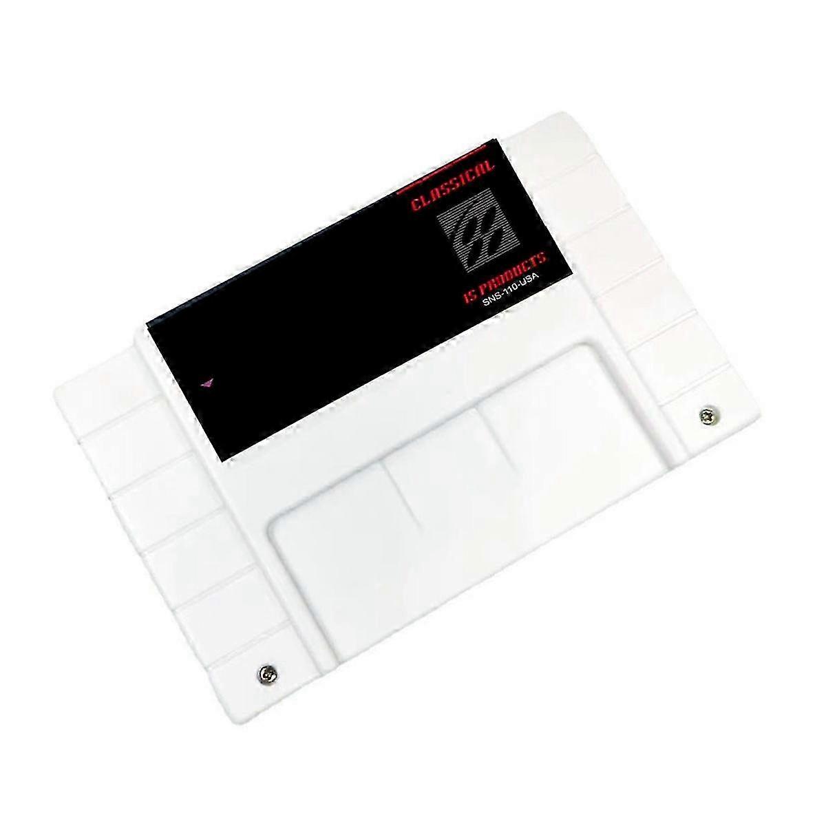 For SNES 110-IN-1 Game Super 110-In-1 Game Card for SNES Game Console Family Fun for Children,B