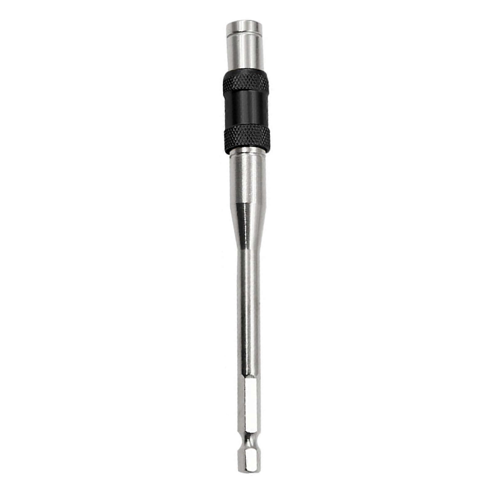 Quickly Change Drill Bit Extension Rod Efficient Power Tool Screwdriver Bits Extension Rod with 45 Steel Ref: 4495
