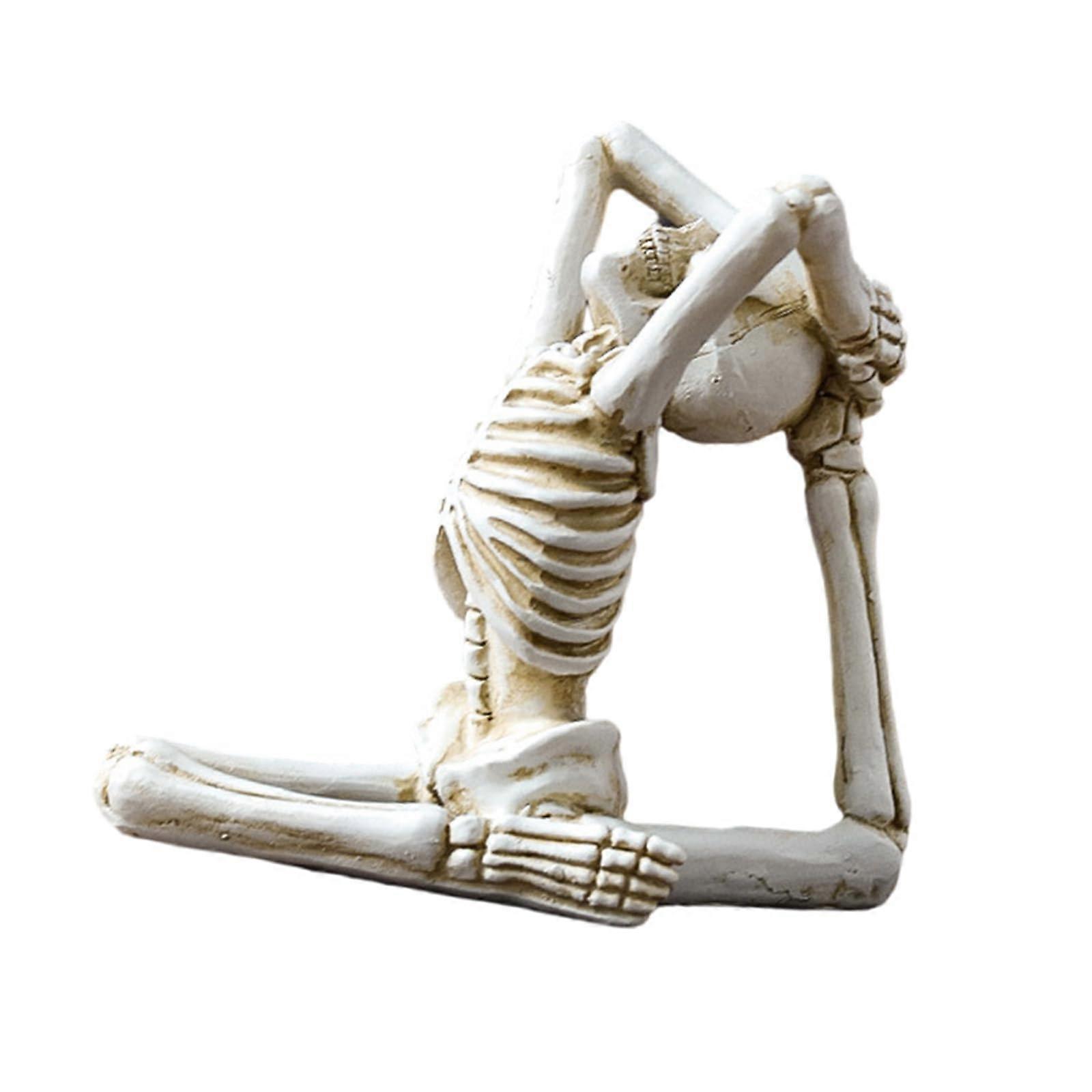 Skull Figurine Resin Ornament For Halloween Decor, Commemorative Home Display, Small Size, Adds Spooky Charm