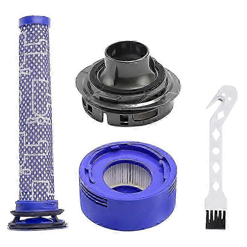 Suitable for Dyson V7 V8 Vacuum Cleaner Engine Cover + Filter + Pre-Filter Set Replacement