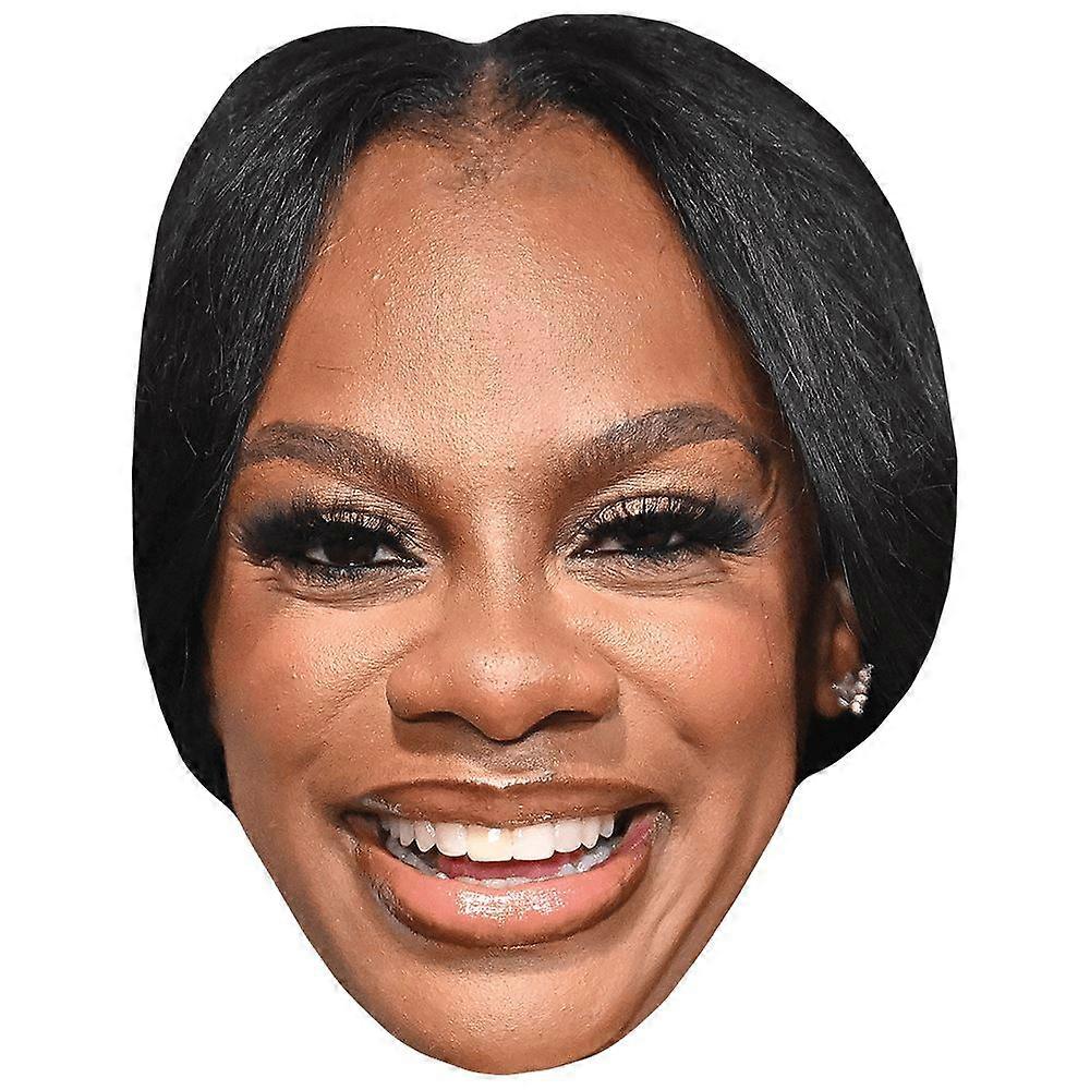 Jessica Robin Moore (Smile) Celebrity Mask, Flat Card Face