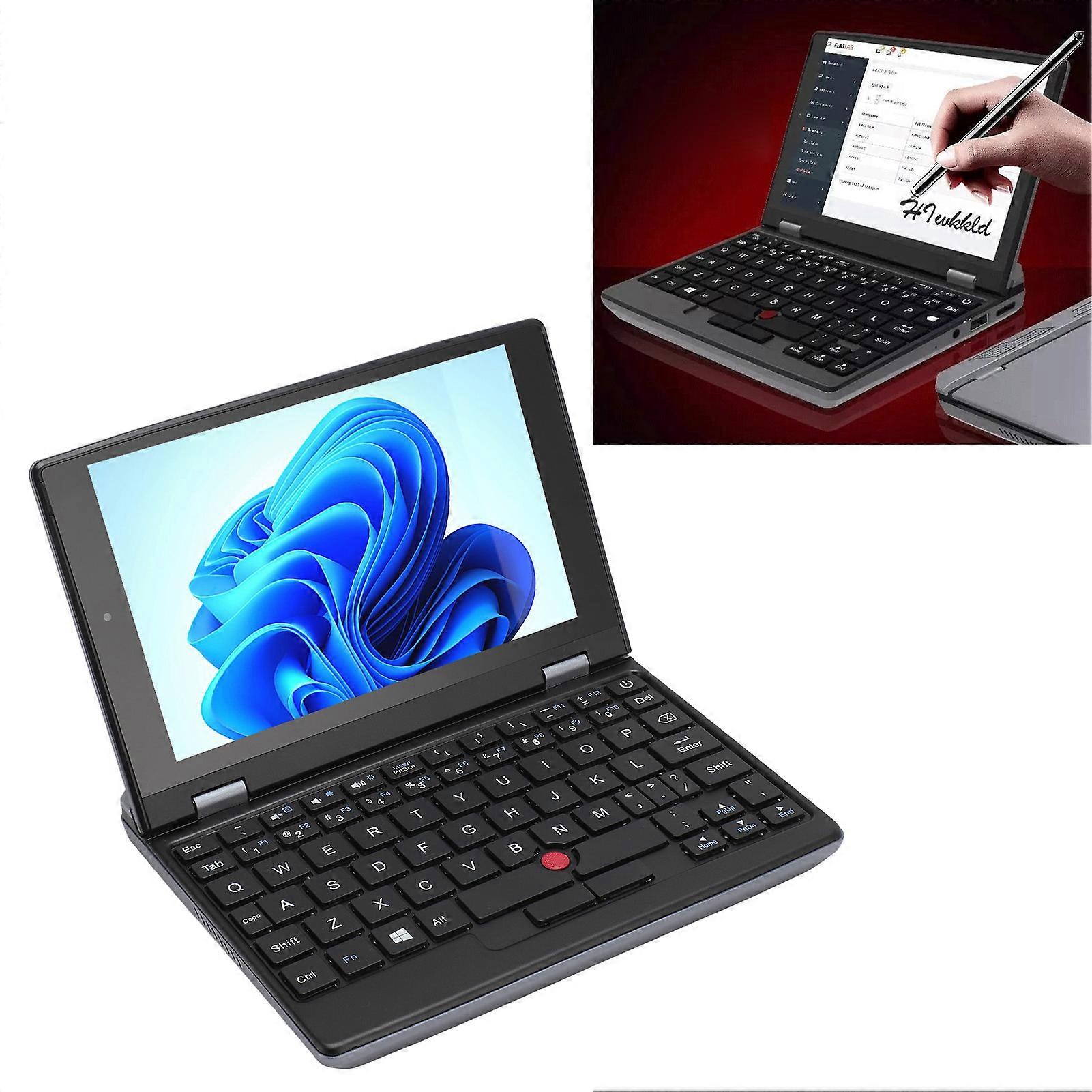 Mini ordinateur portable 7,0 pouces J4115 12 Go de RAM 1 To SSD Windows 11 Pro