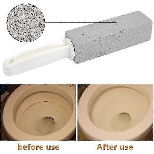 4 pc pumice toilet cleaners with handle - toilet stone Cs fast