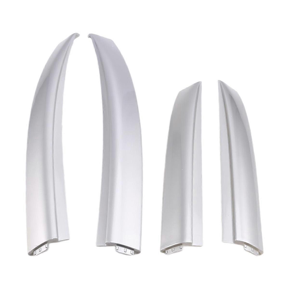 4Pcs/Set Car Roof Rack Luggage Rack Bar Rail End Cover Shell Cap Trim for Boyue SUV 2016-2021