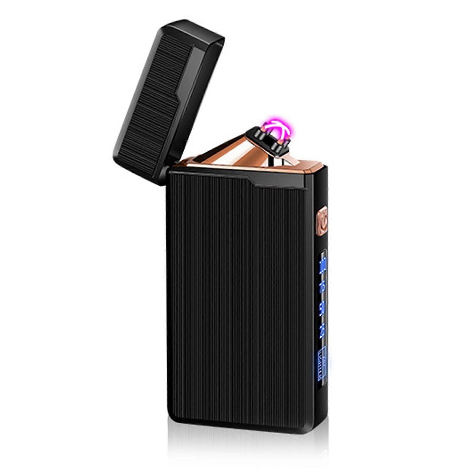 Electric Dual Arc Lighter Rechargeable Multipurpose Portable Metal Lighter Great Present Idea For Dad