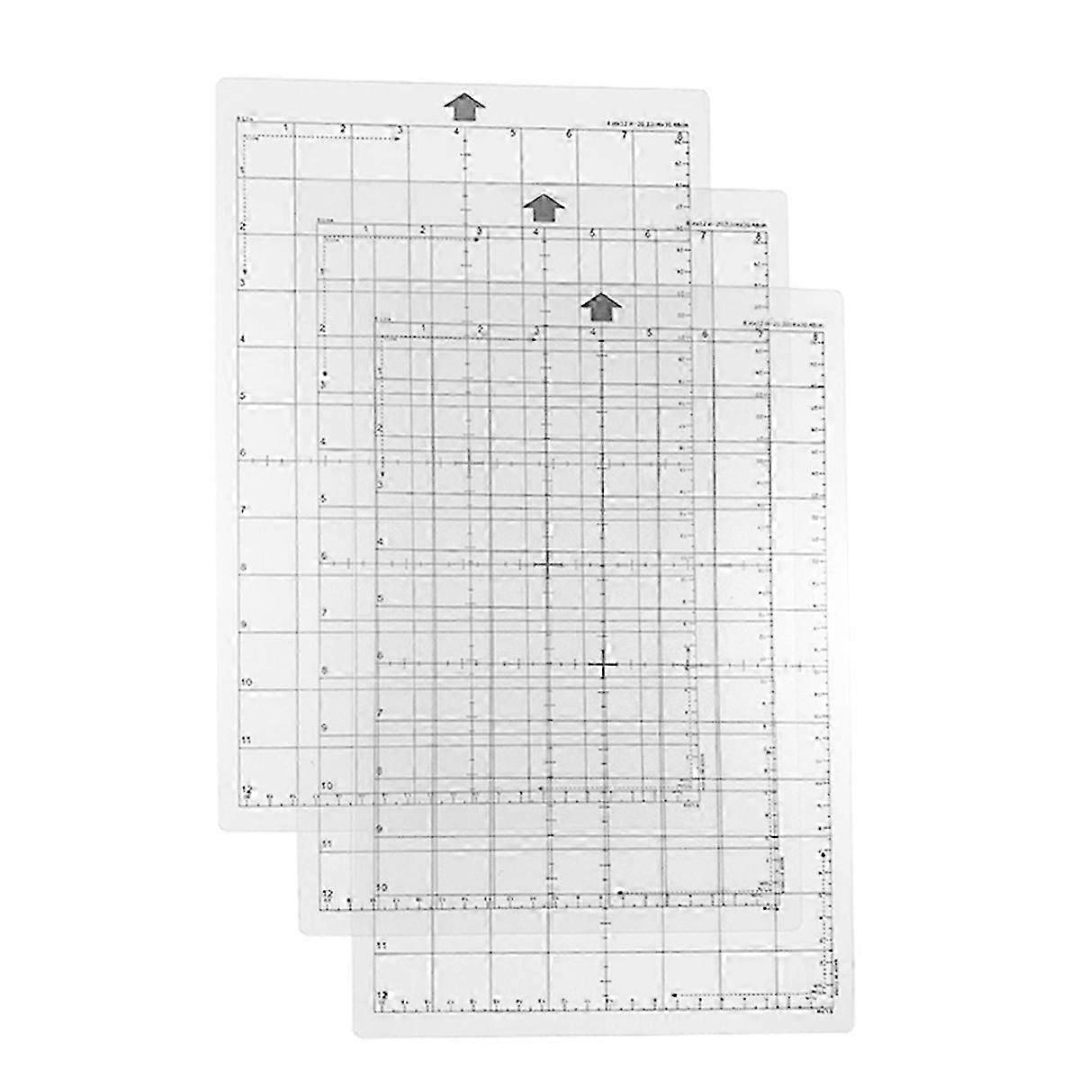 Cutting Mats for Silhouette Portrait (3 Pack), 12X8in Replacement Mats for Cameo