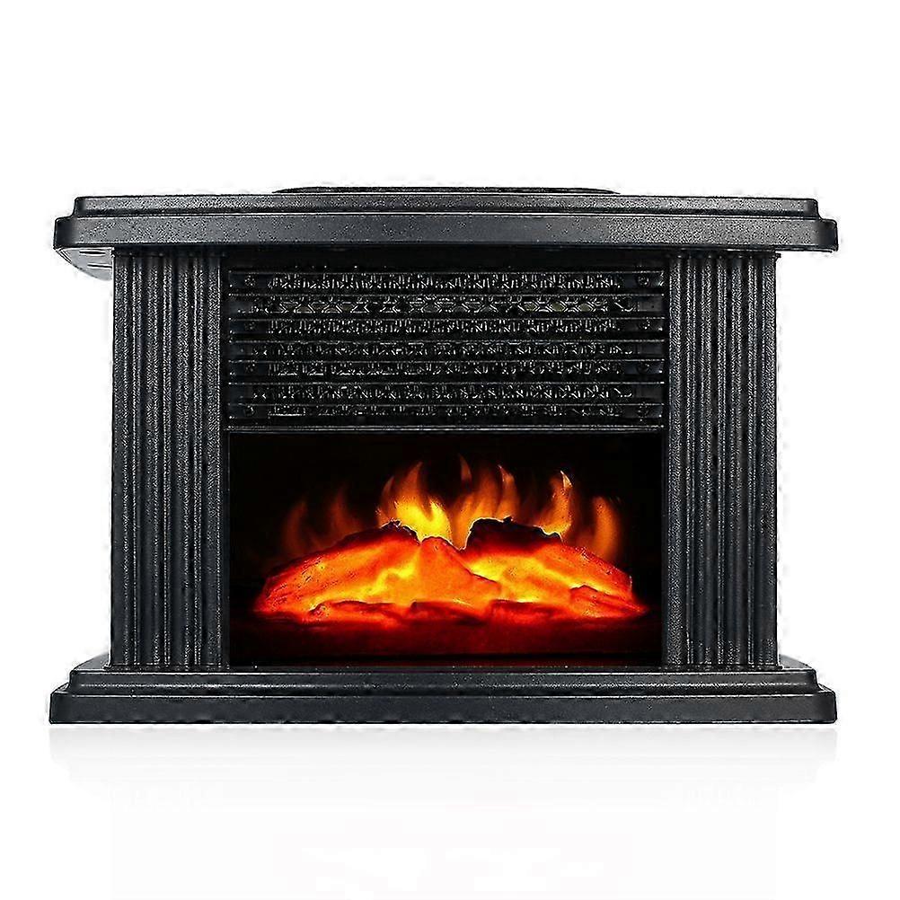 Portable tabletop heater 500W electric fireplace mini size