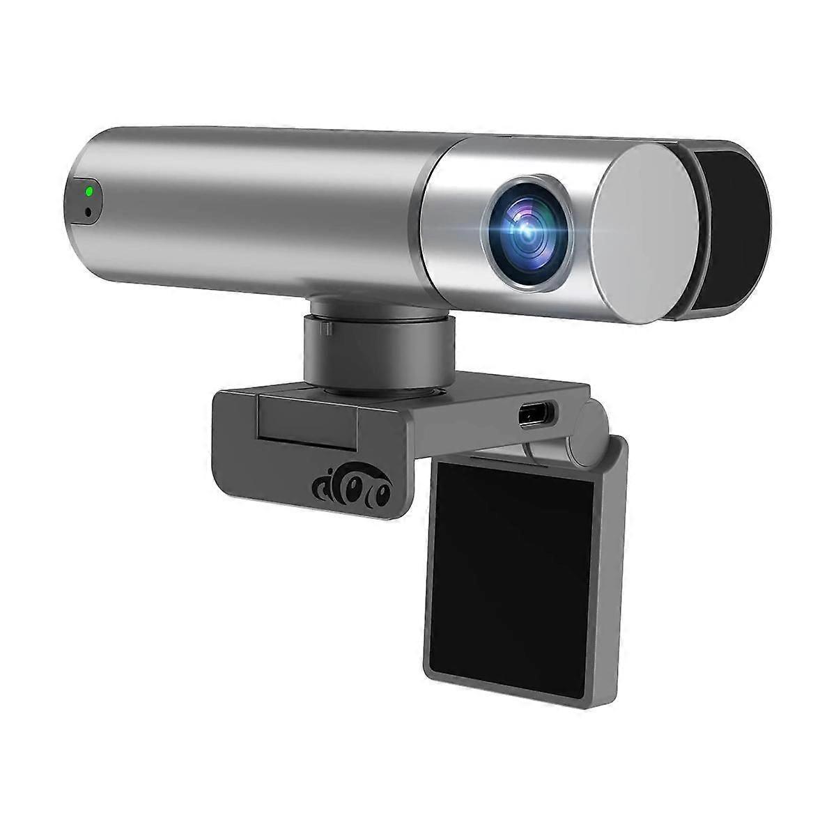2K webkamera med intelligent sensor, AI automatisk sporing, bevegelseskontroll, zoom datakamera for Gami