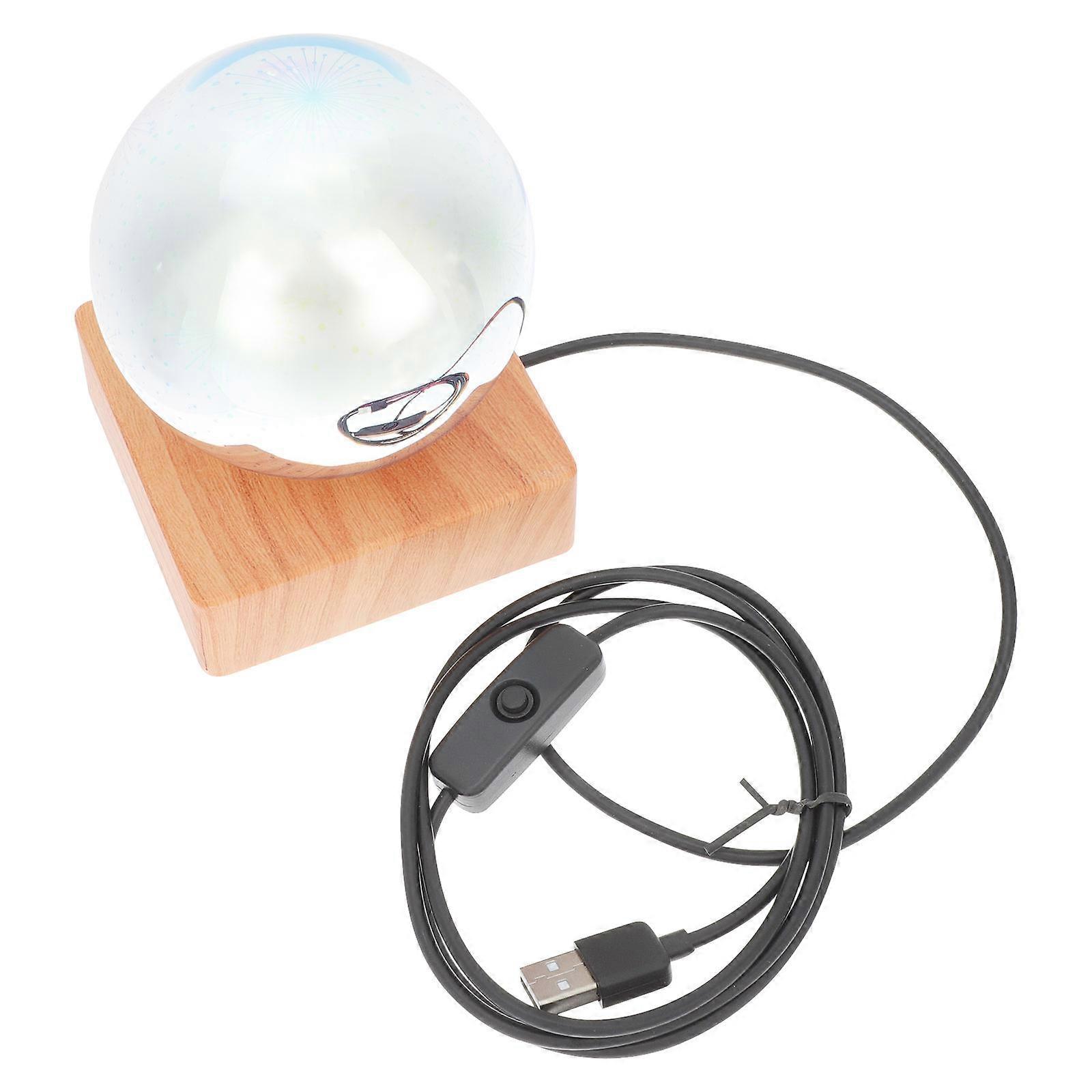 Romantic Projection Light Seven-Color Desktop Lamp for Atmosphere Decor