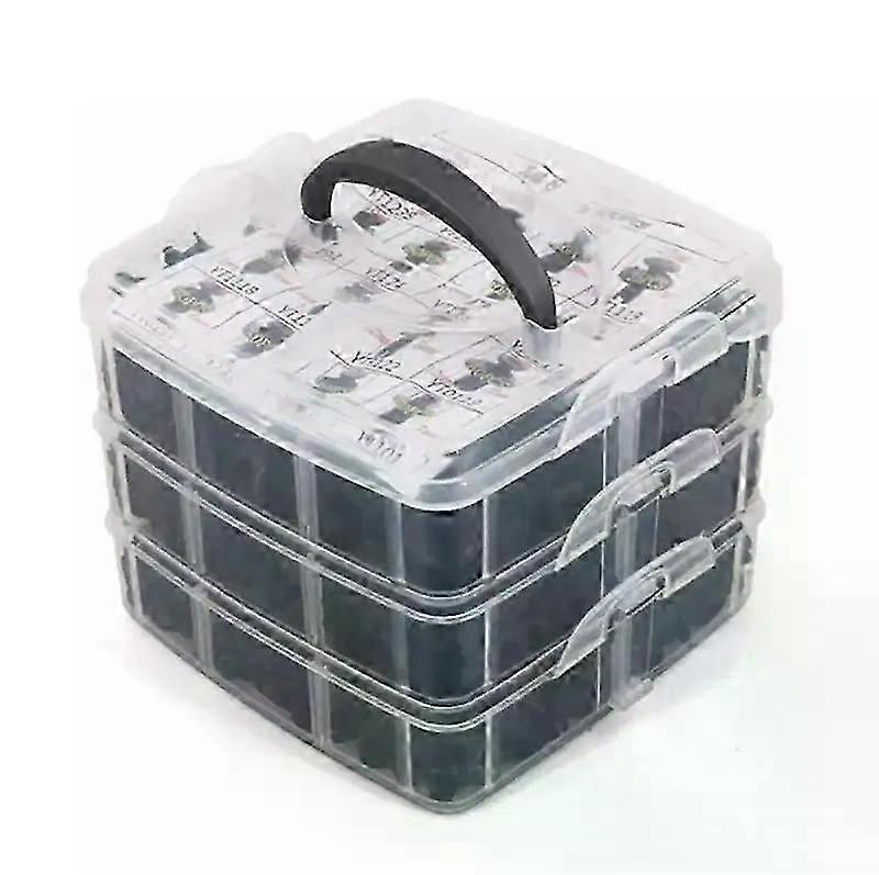 Auto Fastener Parts Plastic Rivets Bumper Retainer Clips Car Door Trim Panel Mixed Multiple Specifications Accessories Tools Set  cs