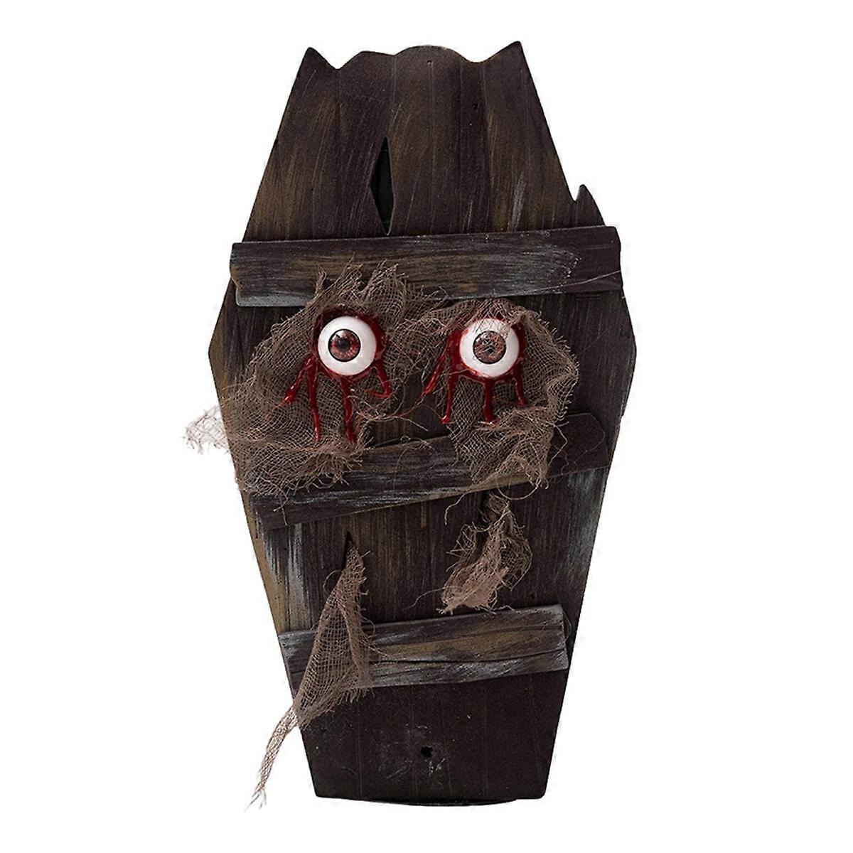 Halloween Coffin Box with Horror Sound 