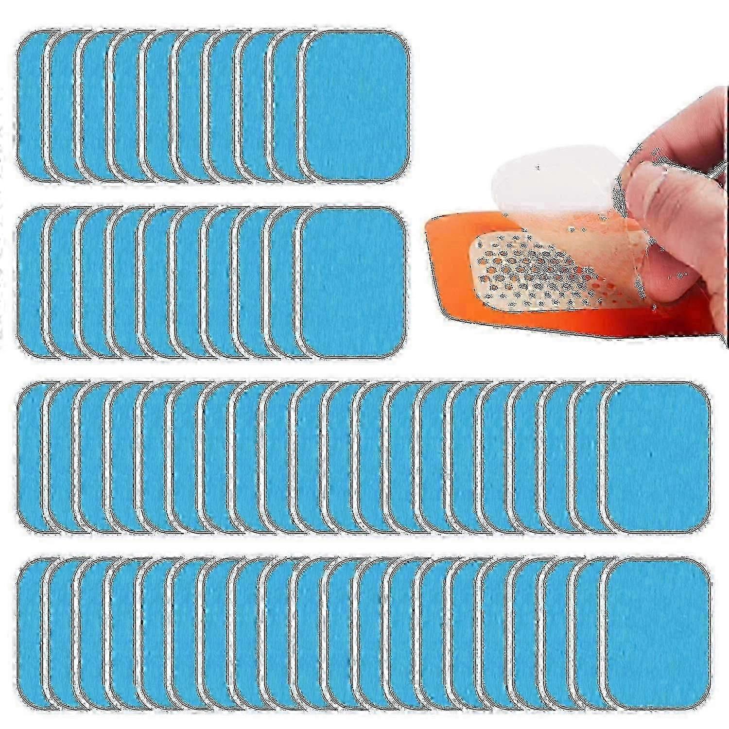 60 Pcs (30 Packs) Abs Trainer Gel Pads Muscle Toner Pads Replacement Gel Sheet For Abs Toner Abdomin