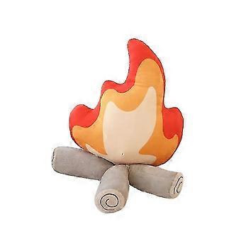 Pretend Play Felt Campfire Plush Toy For Kids(27*30cm）