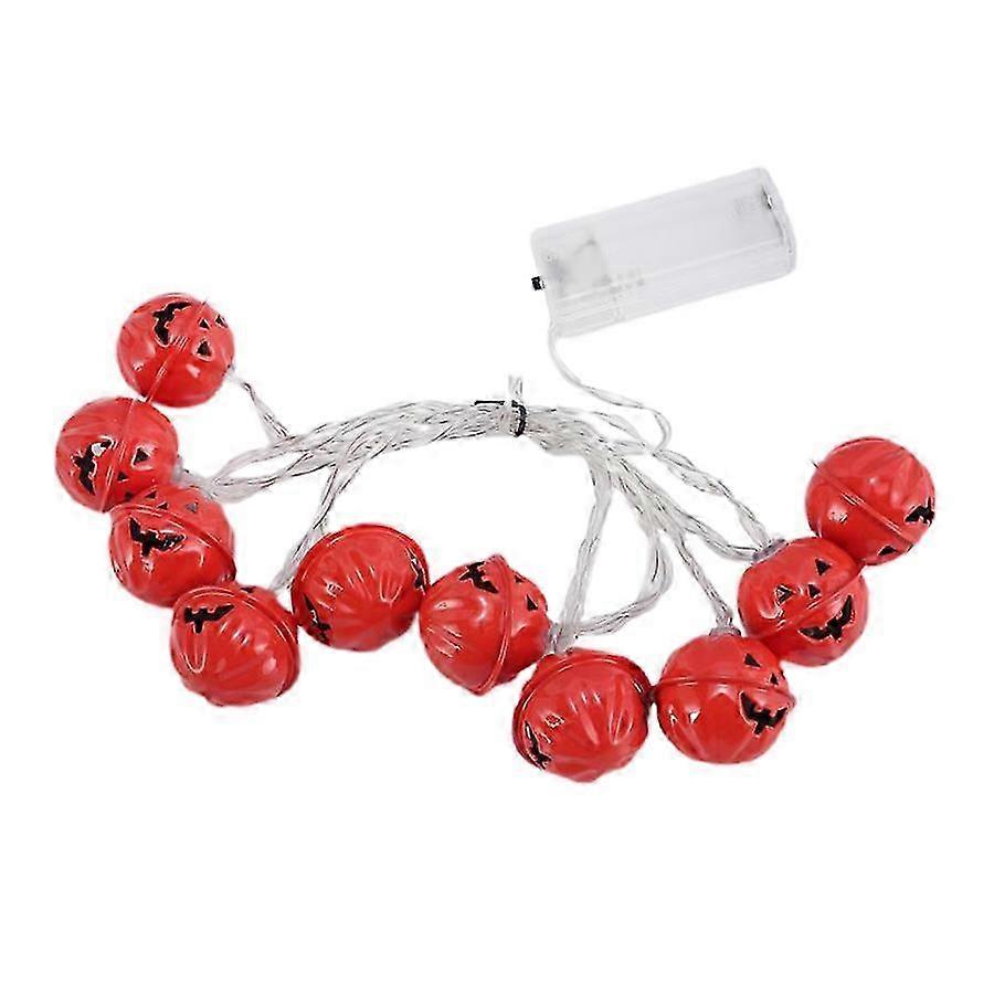 2025 LED Skull Ghost String Lights Halloween Indoor Outdoor Decor