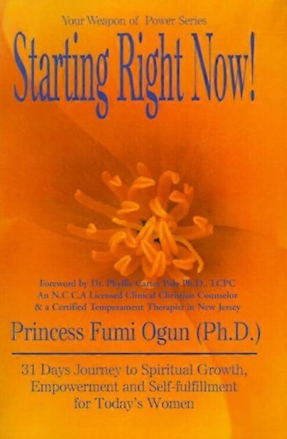 Starting Right Now - Princess Fumi Ogun - Paperback - en Book