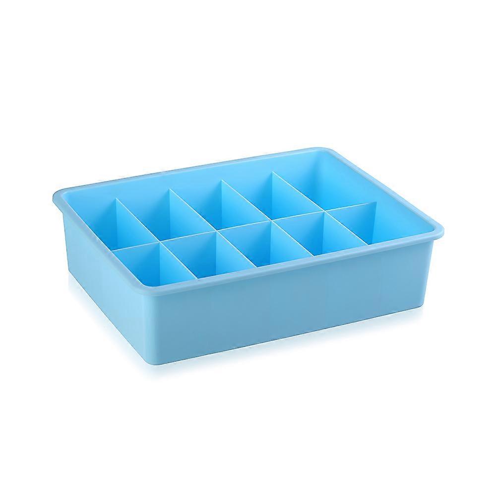 Underwear Divider Box Storage for Keeping 3Pcs Blue Multi-Purpose Organizers