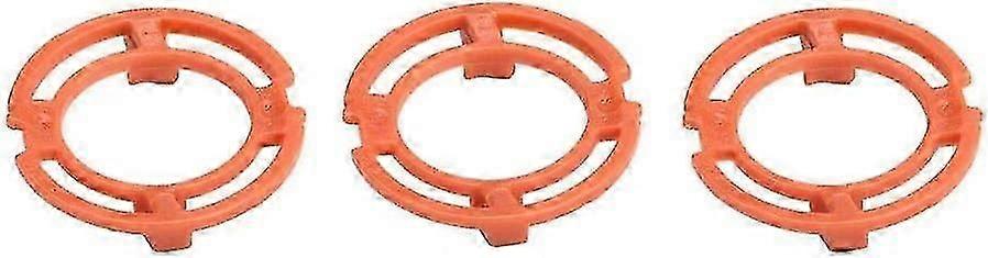 3PCS Orange Retaining Rings Compatible with Philips Series 7000 9000