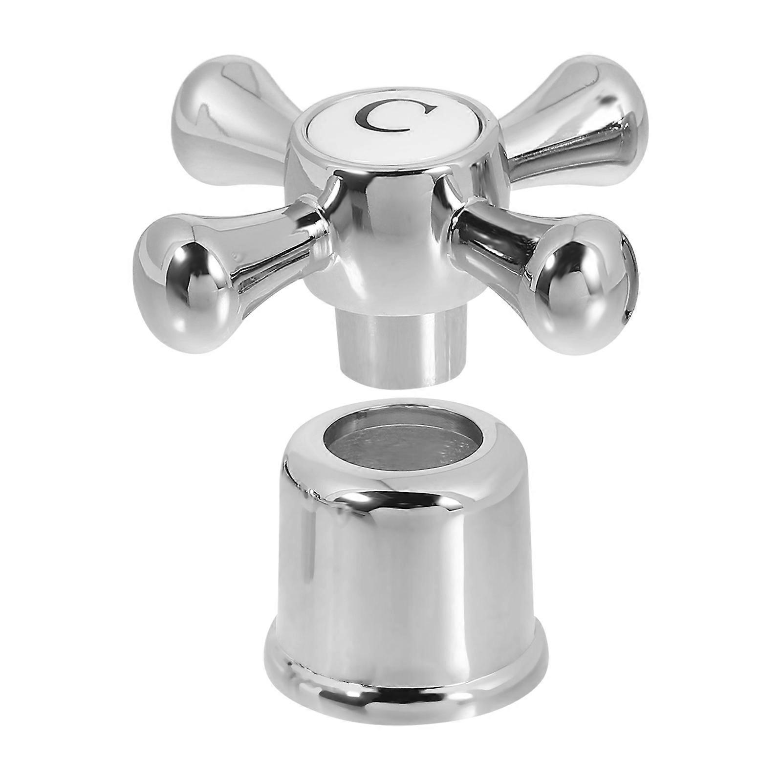 Brass Outdoor Faucet Handle Replacement for Smooth Water Control 5Pcs Set