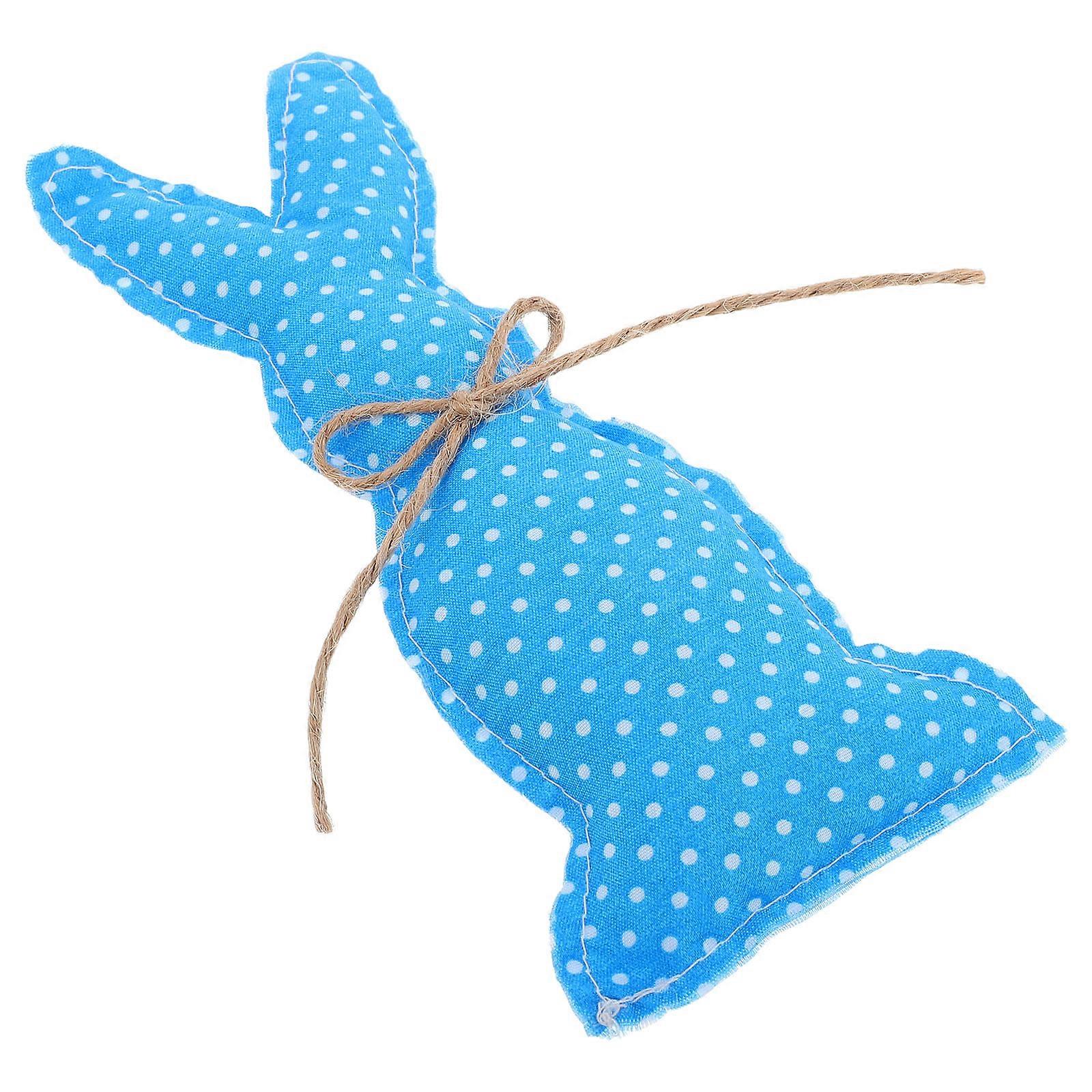 Easter Rabbit Plush Ornament Bunny Decor for 5Pcs Rustic Stuffed Fabric Bunnies