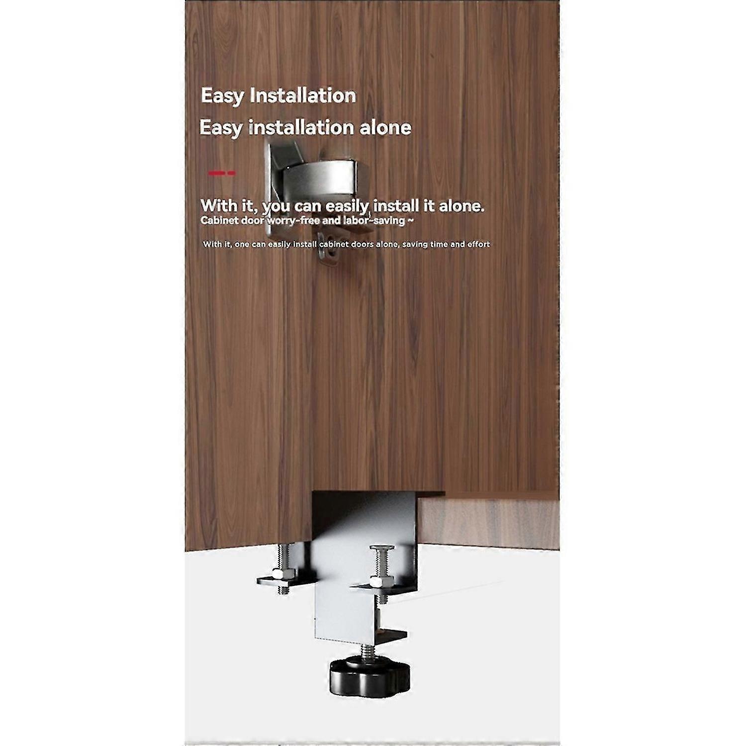 Floor Cabinet Frame Install Hidden Door Install Jig Cabinet Door Installation Leveler Cabinet Door S