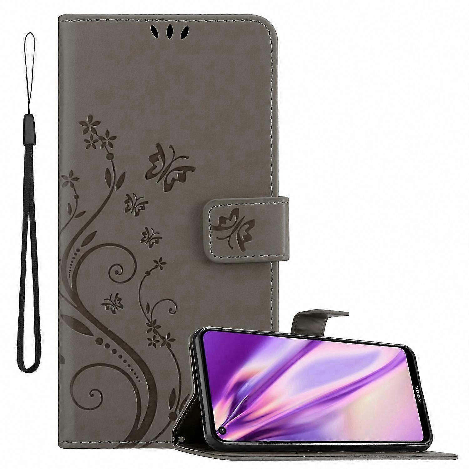 5.4 Protective Case with Floral Pattern and Card Slot