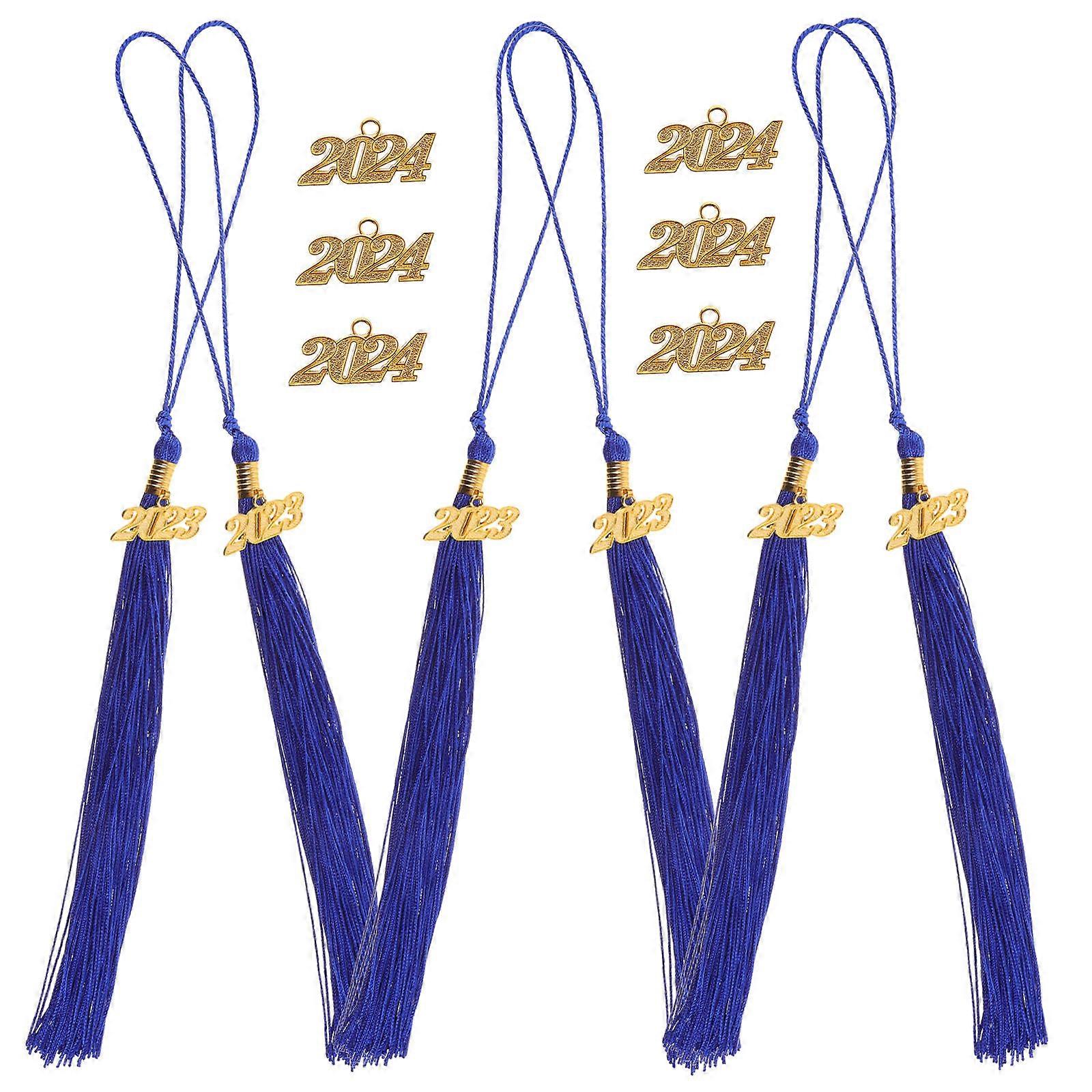 Blue Doctor Graduation Cap Tassel for Graduation 1Set Durable Accessory