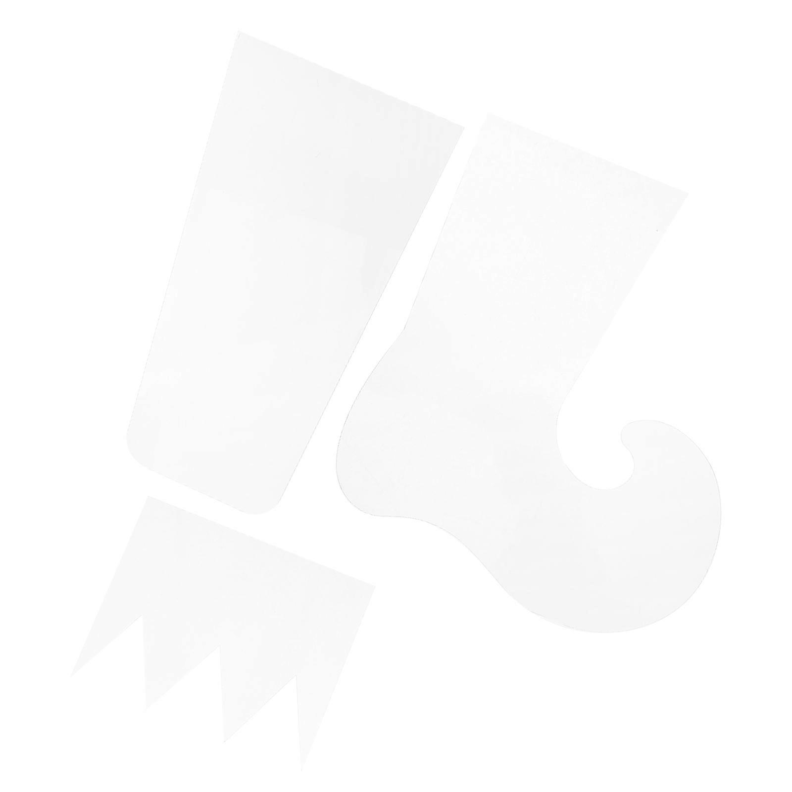 Christmas Stocking Patterns Acrylic Quilting Templates for Sewing 12Pcs