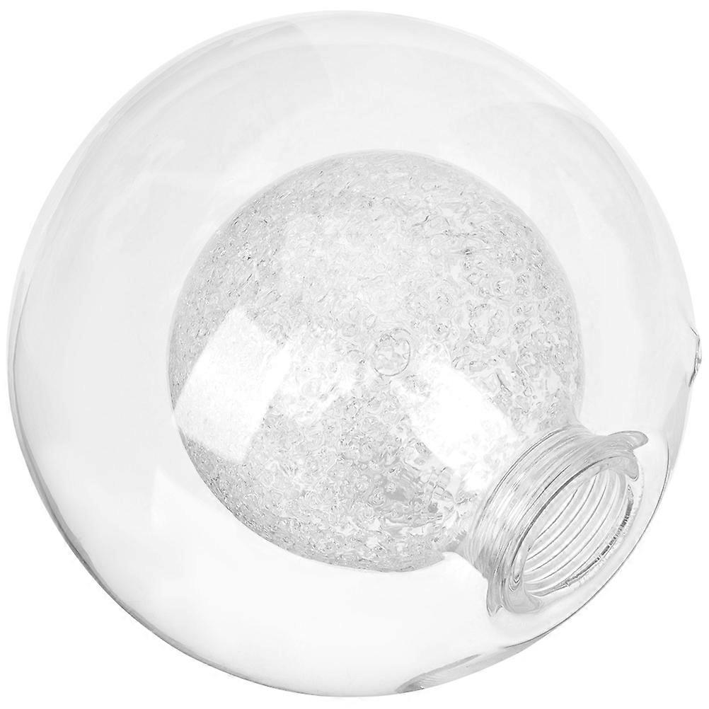 Pendant Lamp Shade Glass Lampshade for Decor 4Pcs Transparent Double Layers