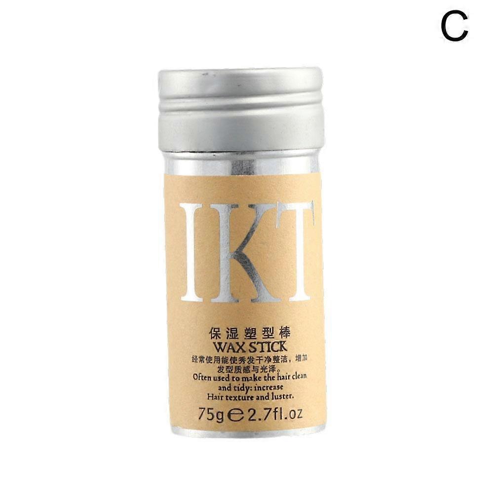 Hair Wax Stick 75g Solid Styling Gel Light Fragrance Dry Effect Textured Hair Easy Carry Versatile Styles