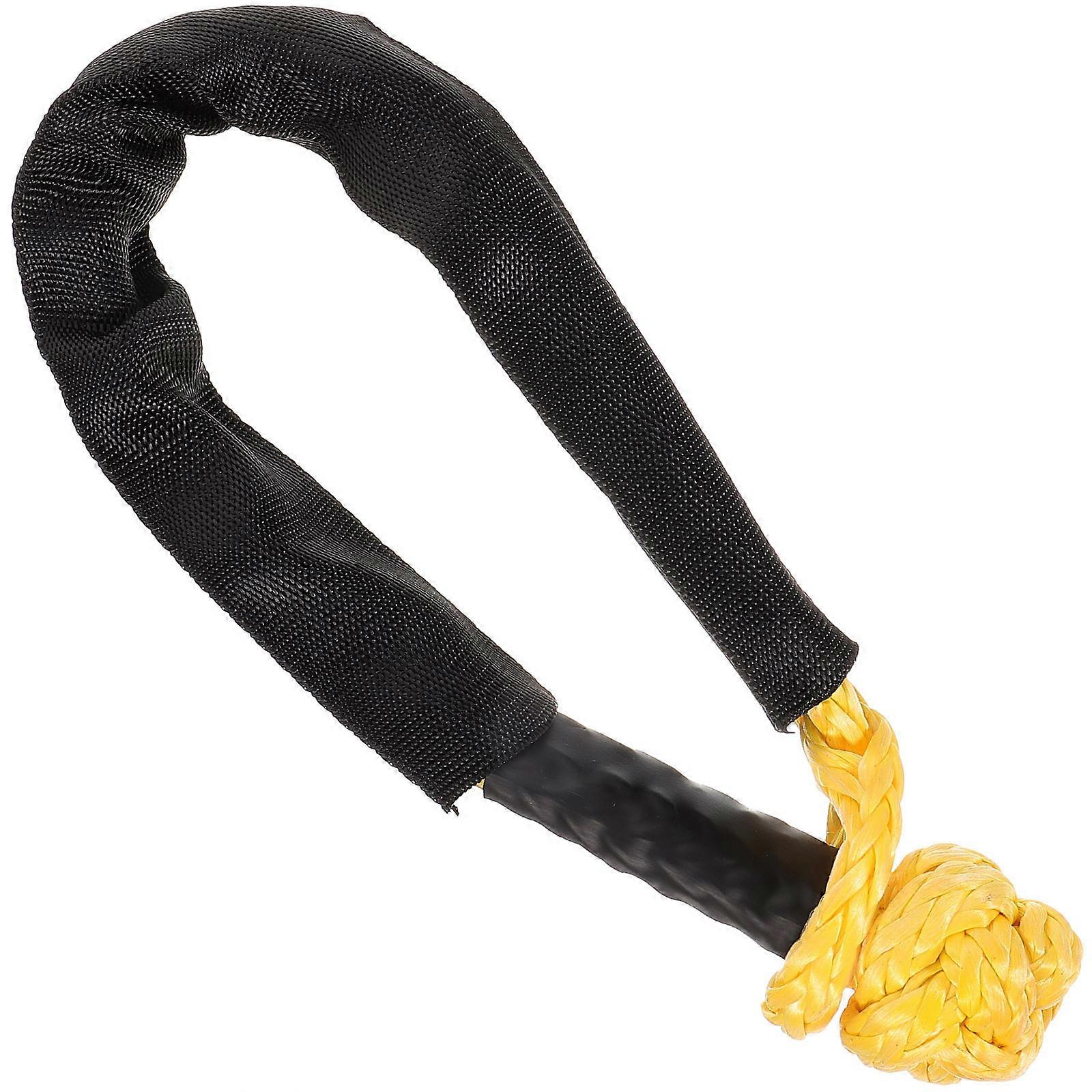Recovery Cable Car Flexible Synthetic Shackle Winch Rope Excellent For Adventure Enthusiasts 55X0.9CM Tension Release Design 1Set