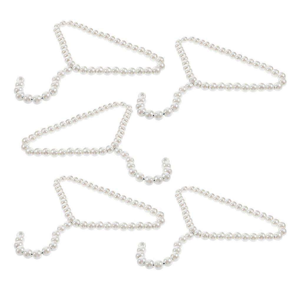 Small Pearl Hanger For Toddler Clothing 15Pcs Ideal For Closet Organization With Anti-Slip Function And Simple Shape