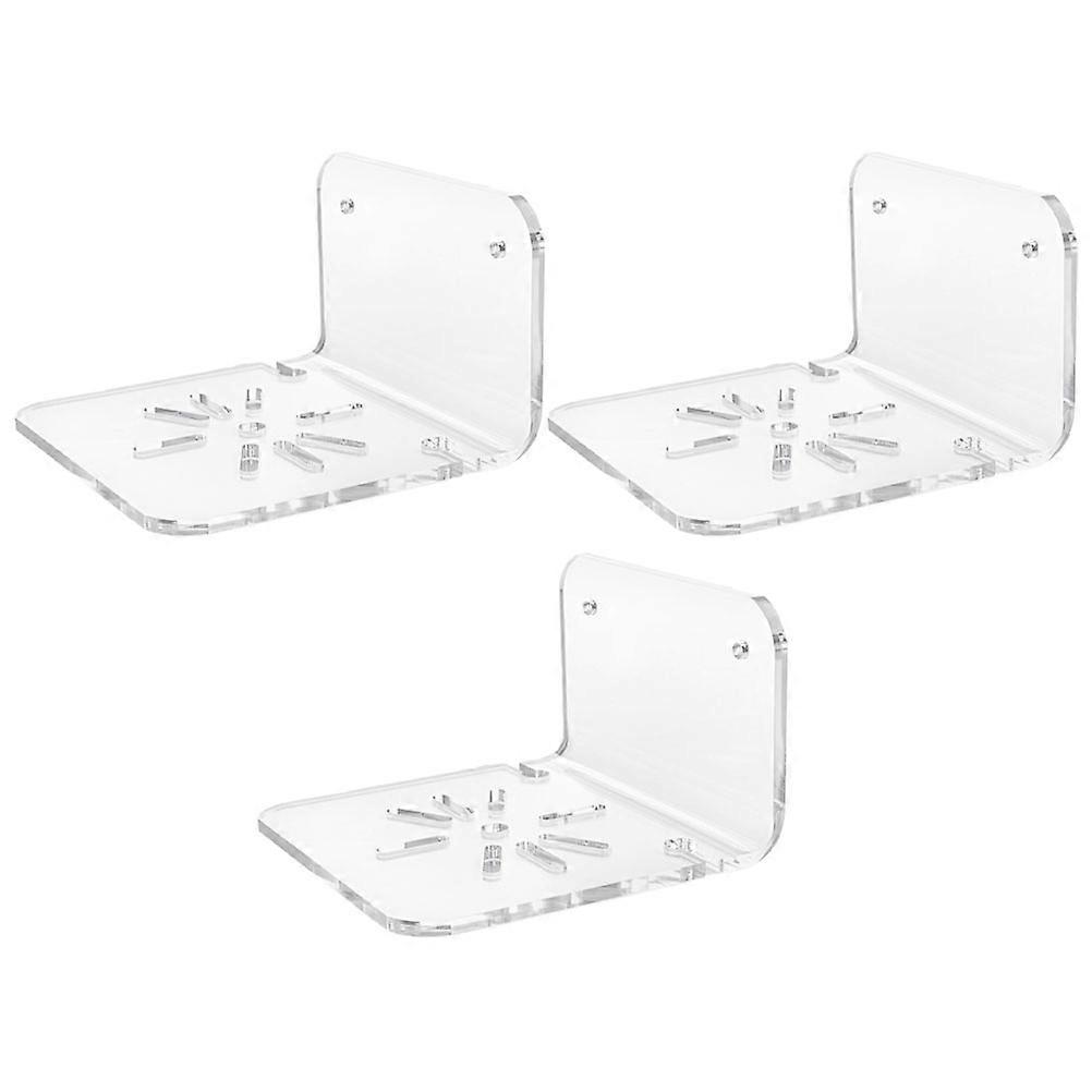 Floating Camera Shelf Acrylic Camera Bracket Ensuring Secure Hold 15Pcs