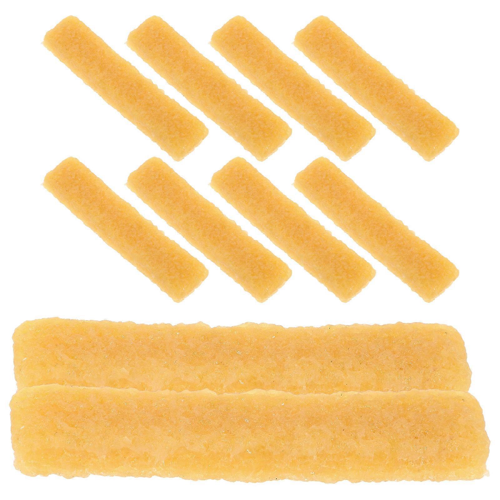 Rubber Block Eraser for Shoes Suede Cleaning Eraser 50Pcs Yellow
