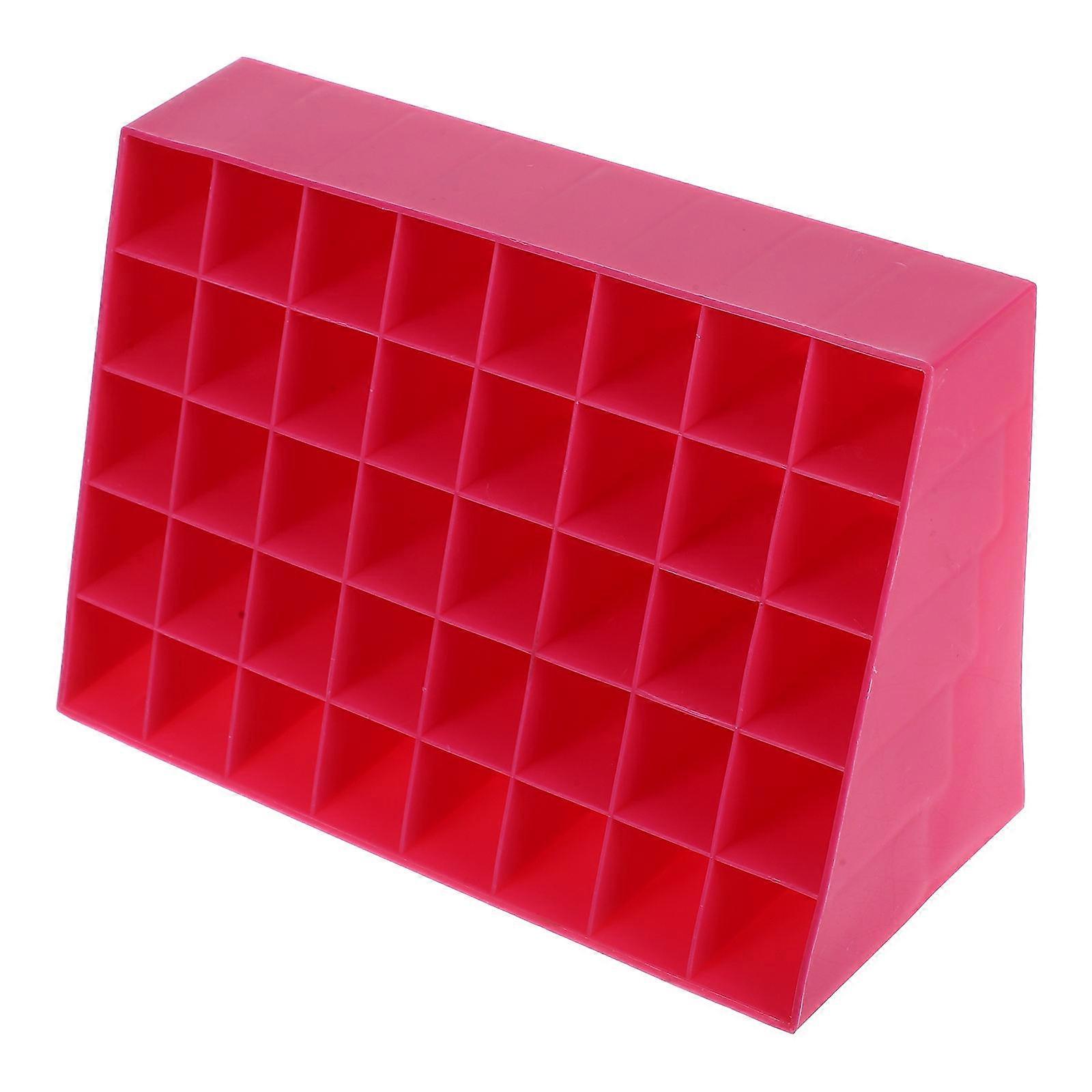 40 Slots Storage Box Lipstick Storage Case for 2Pcs Organizer Holder
