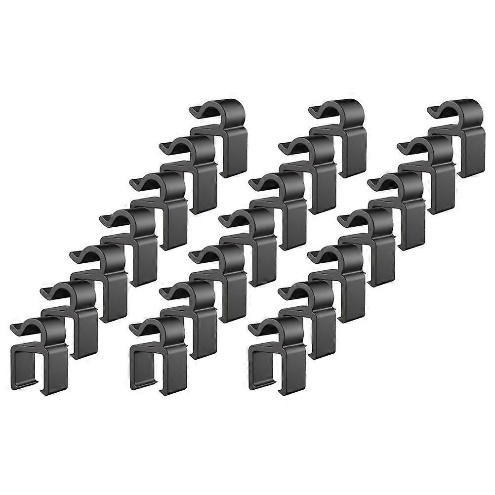 Cable Clip for 40Pcs Mic Stand Arm Clip Plastic Cable Holder