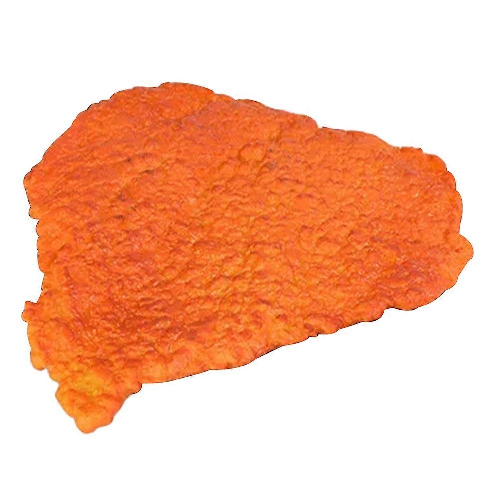 Artificial Fried Chicken Cutlet for Kitchen Ornament 2Pcs Home Display