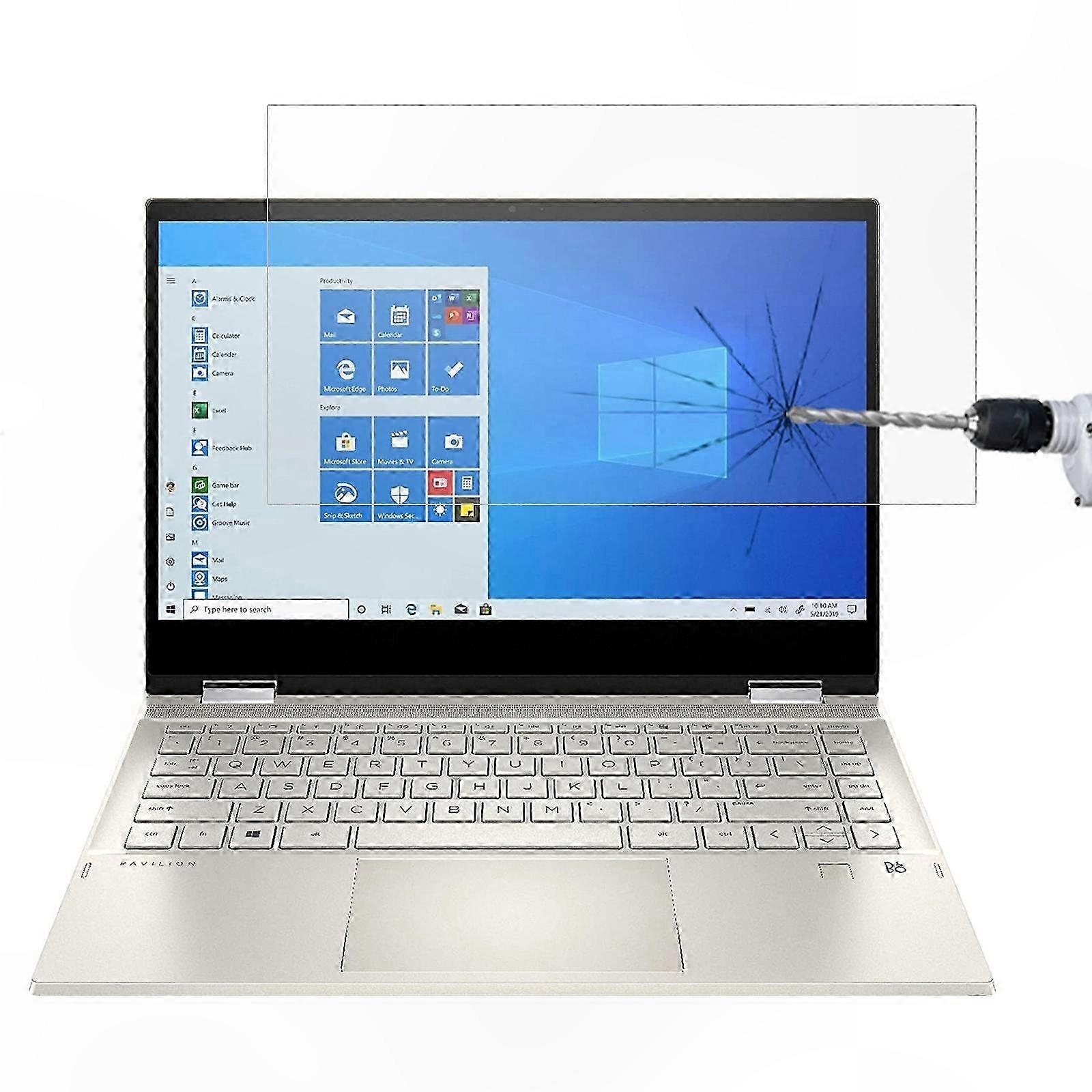 HD Tempered Glass Screen Protector for 14" Convertible Laptops