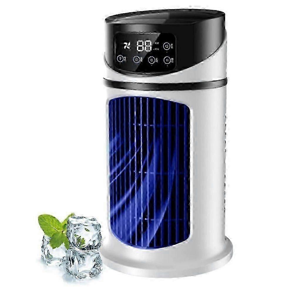 Personal Evaporative Air Cooler with Timer and Quiet Humidifier, Ideal for Travel and Portable Cooling