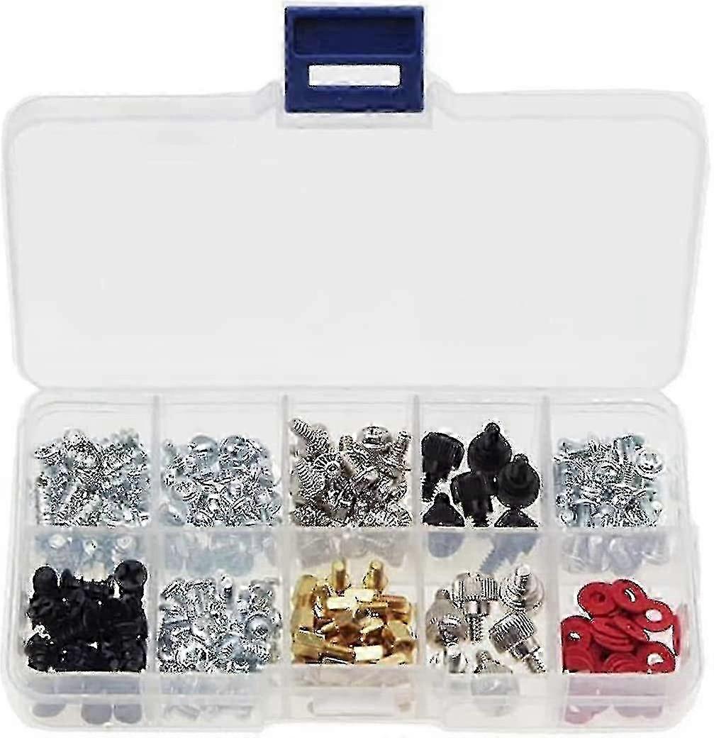 228pcs Computer Screw Kit For Motherboard Pc Case Fan Cd-rom Hard Disk Notebook
