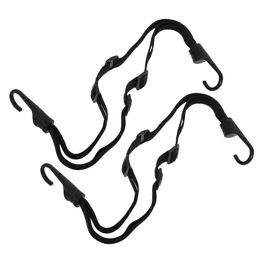 Motorcycle Luggage Strap Rubber Elastic Strap for Secure 4Pcs