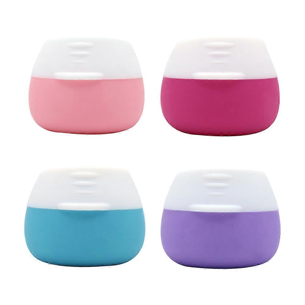 Travel Bottles for Creams Silicone Cream Bottle for Storage 12Pcs Multicolor