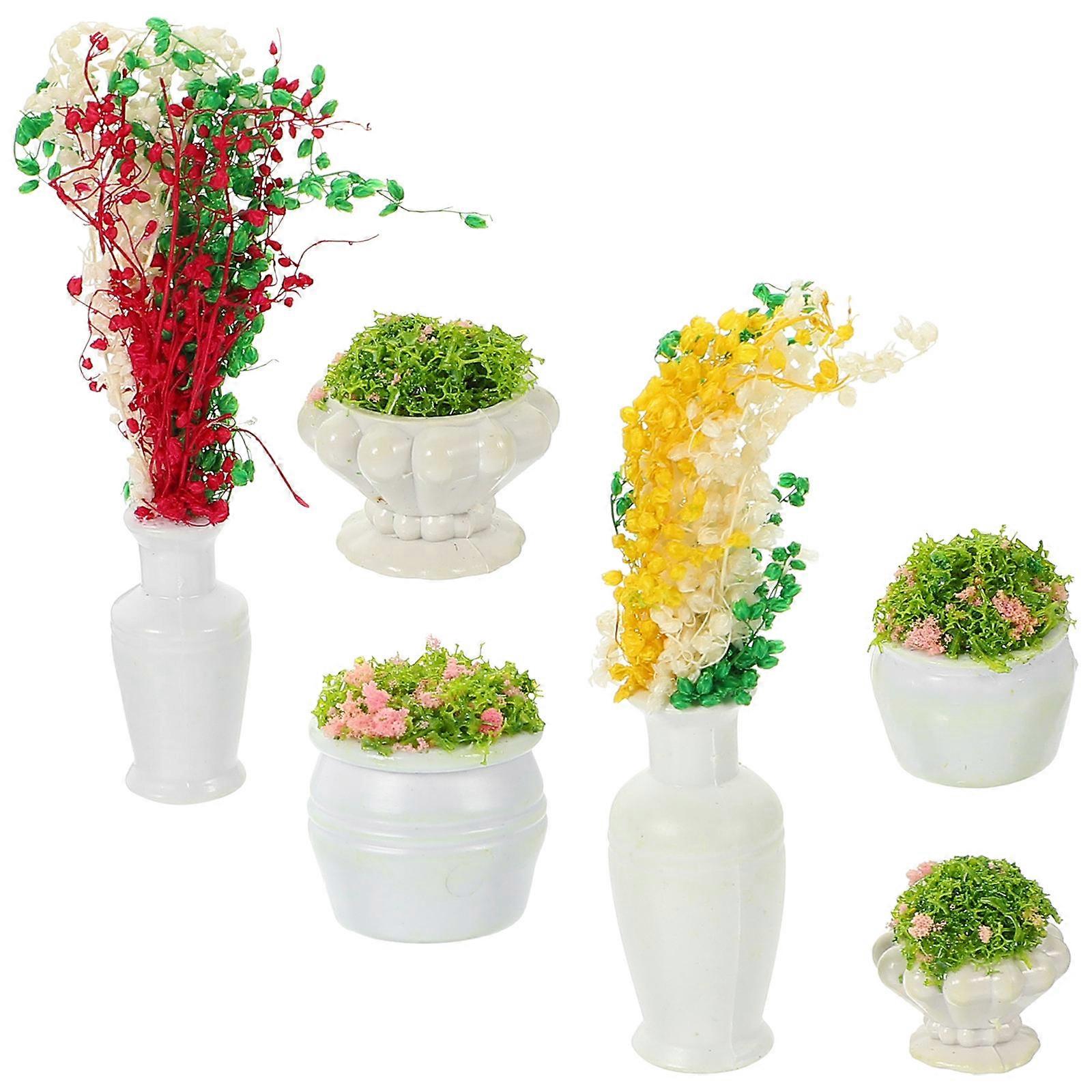 Artificial Plant Model Decorative Grass for Decoration 30Pcs