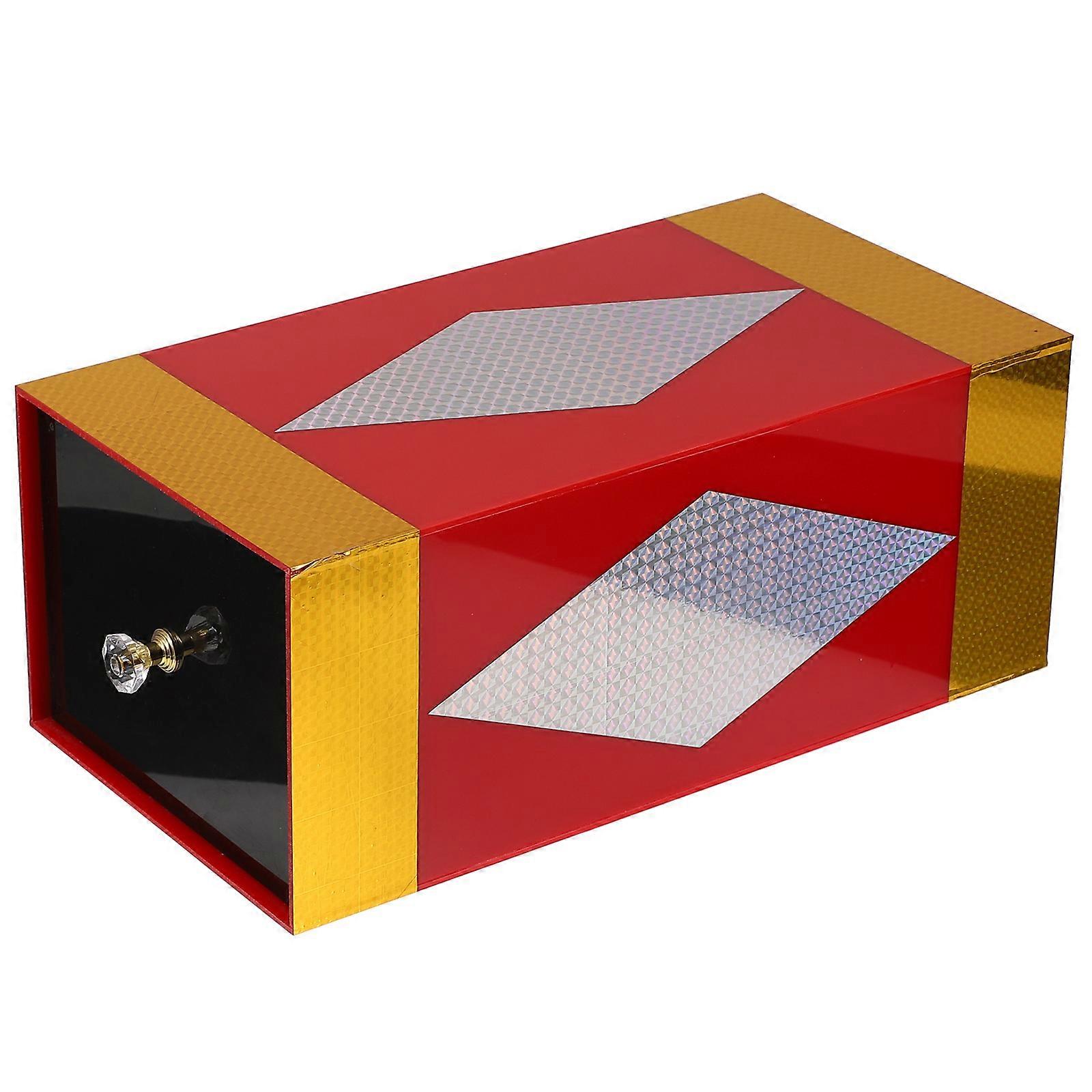 Props Empty Storage Box for Stage Gimmick Use 1Pcs Acrylic Pull-Out Storage