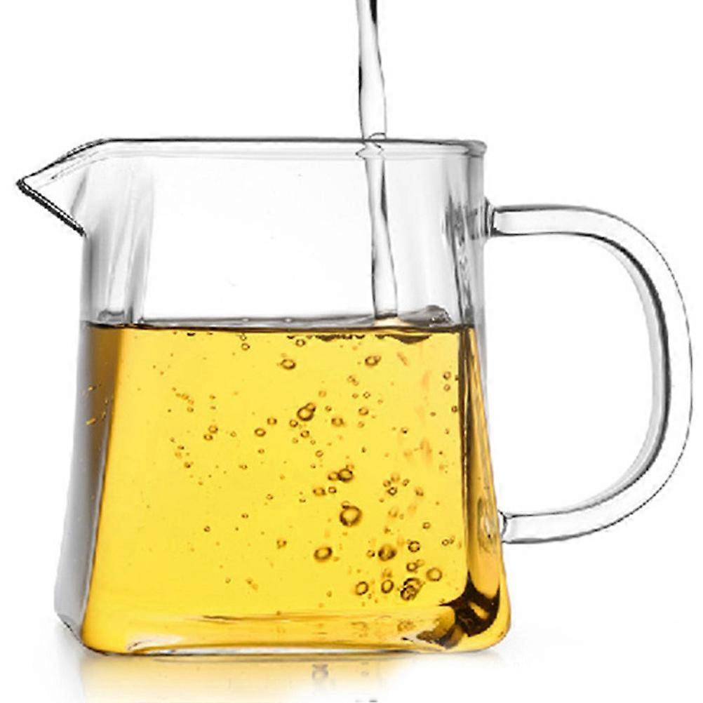 Clear Glass Tea Cups Simple Design Tea Brewing Tool Ideal for Tea Ceremony and Family Gathering 1Pack