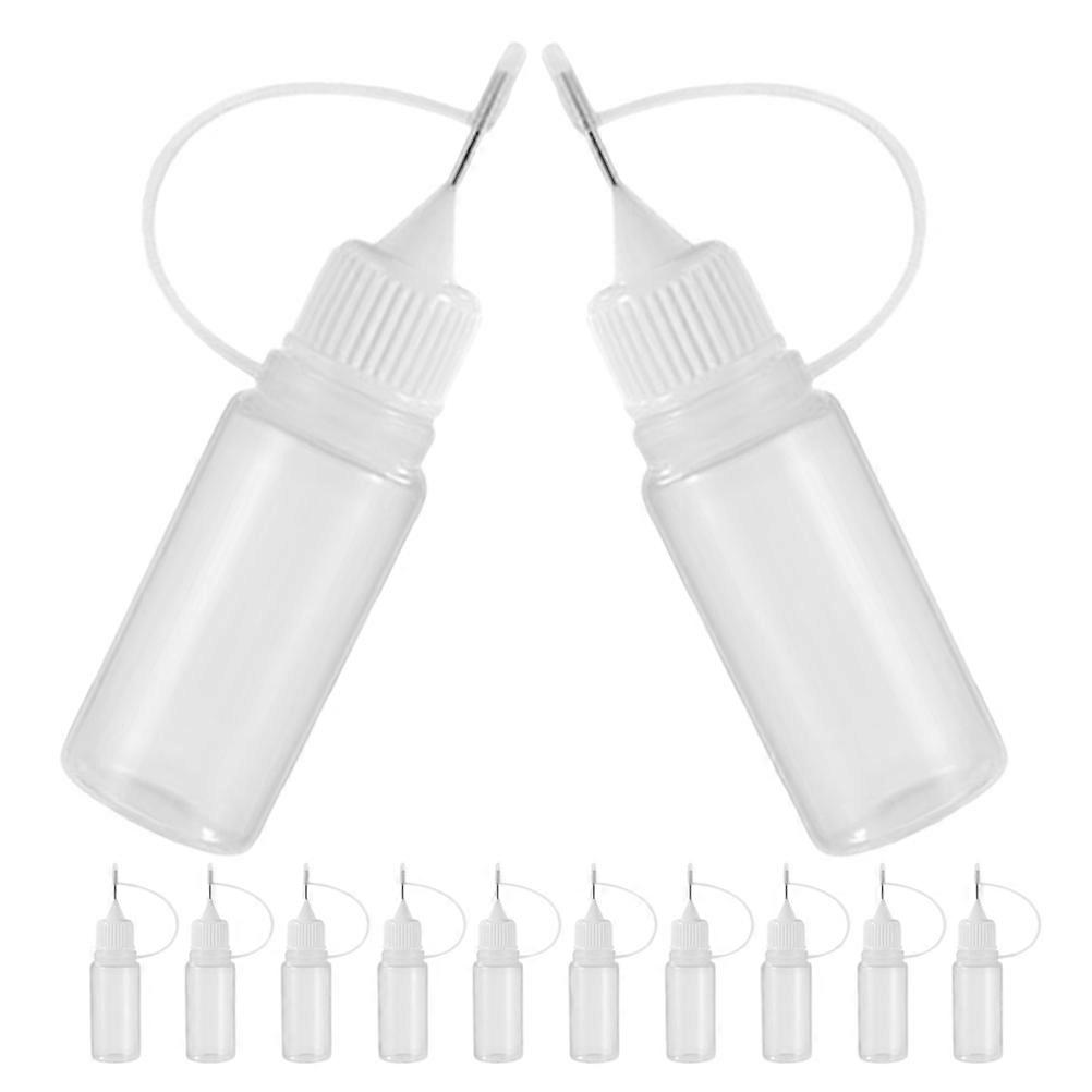 Small Tip Bottles Glue Applicator Bottles for Storage 100Pcs