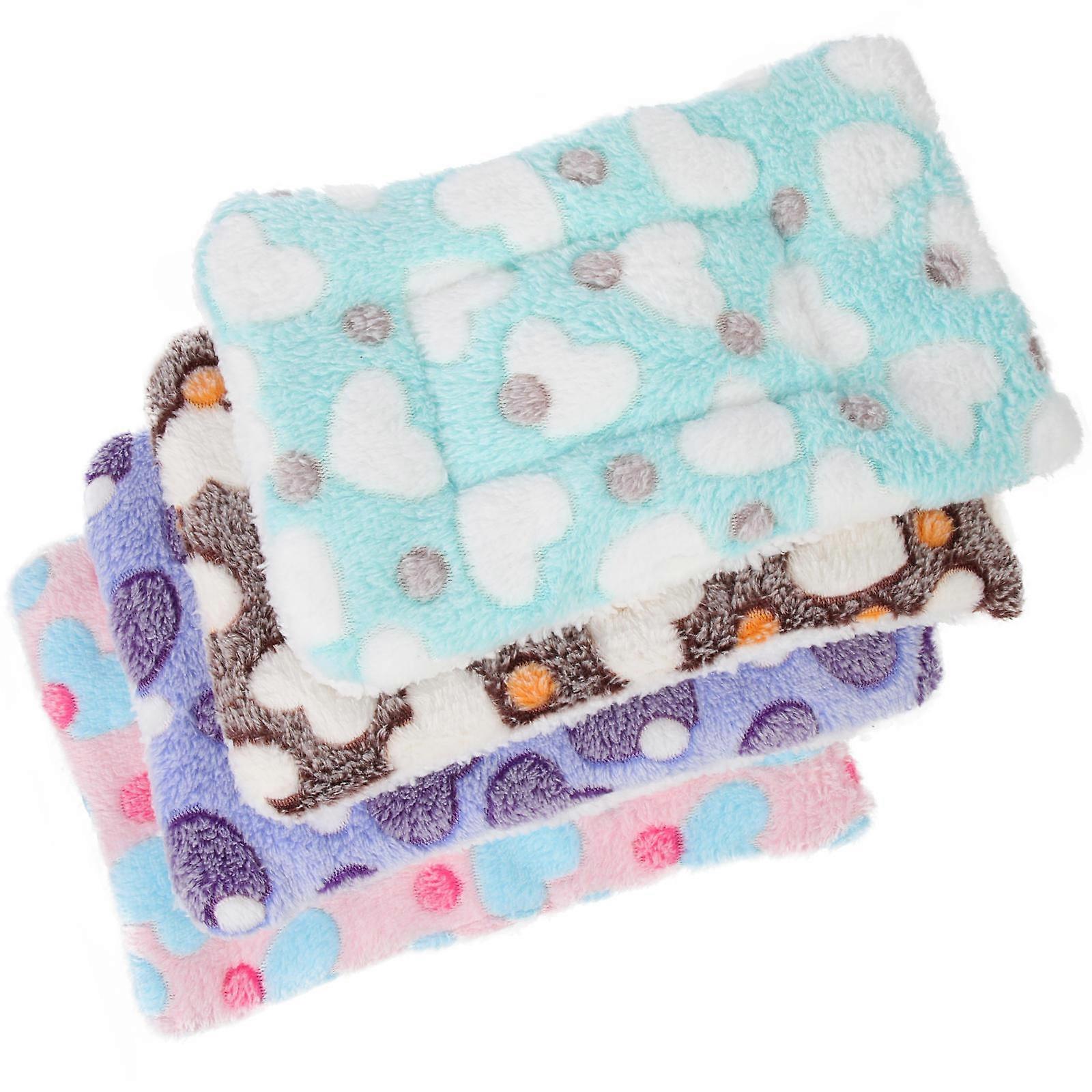 Pet Resting Mat for Hamster Cage Warmth 8Pcs Assorted Colors