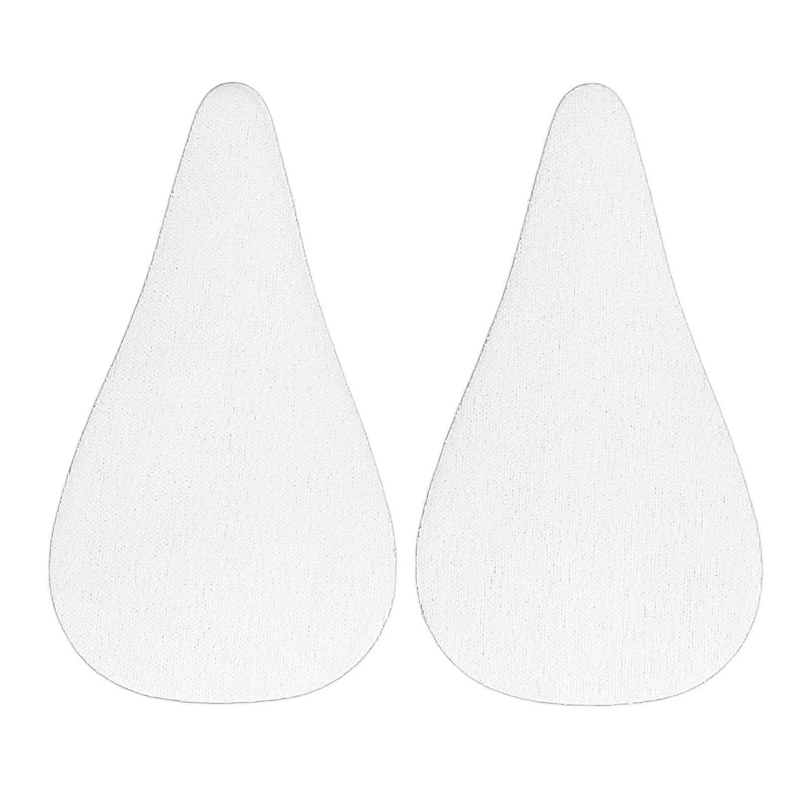 2pcs Waterproof Bikini Underwear Concealer Seamless Silicone Insert for Swimsuit, Reusable Swimwear Padding White L
