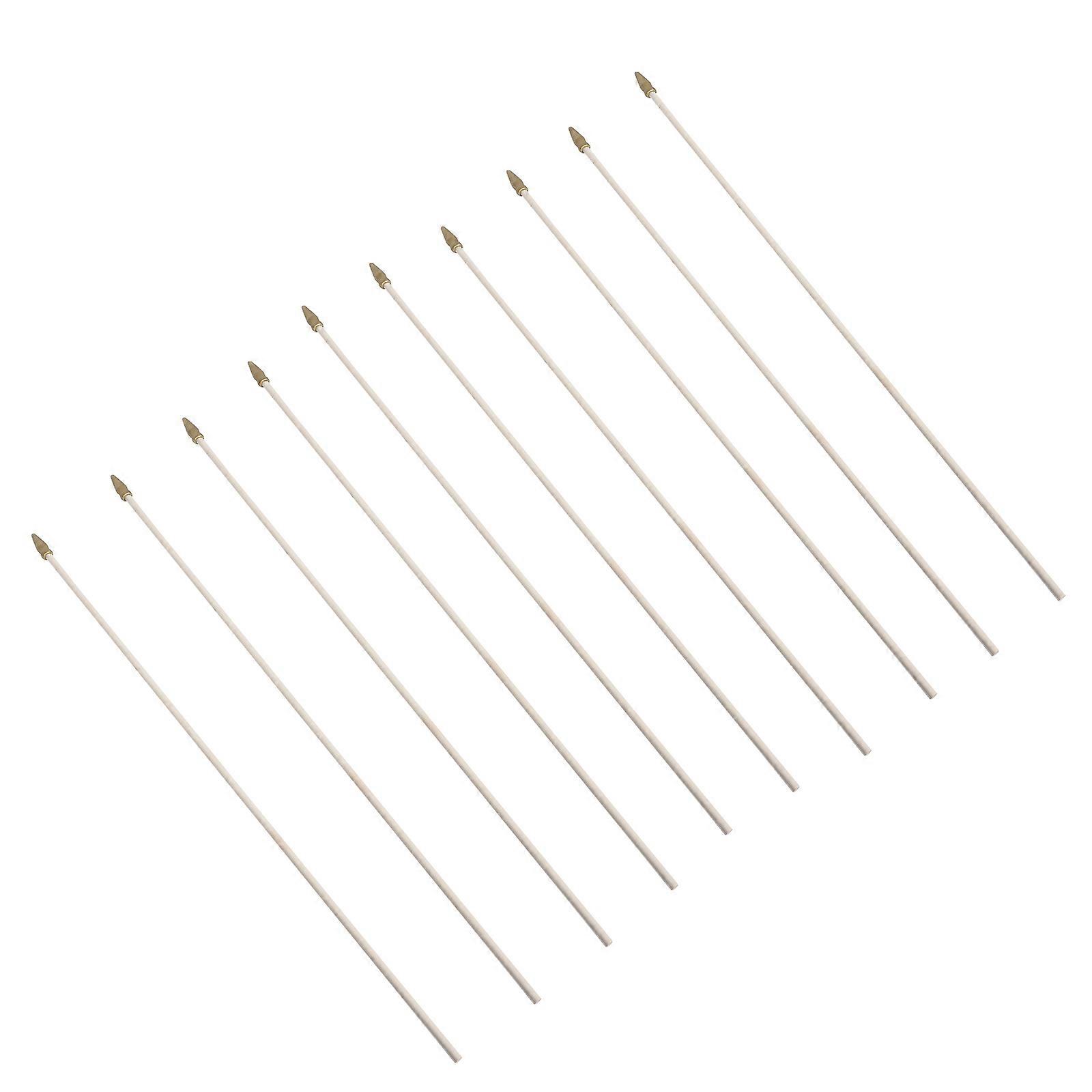 Wooden Flag Pole Flag Pole for Sports 40Pcs Stable and Sturdy Flagpoles